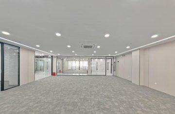 深圳车公庙办公空间｜天发大厦368㎡精装户型