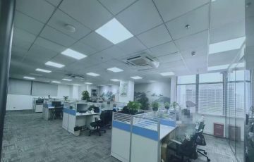 深圳车公庙办公空间｜雪松大厦385㎡精装户型
