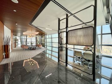 恒明珠金融大厦920㎡在租办公室｜高层精装
