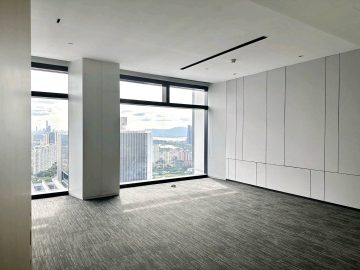 华润置地大厦1953㎡在租办公室｜高层精装