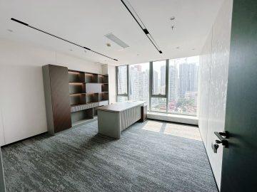 莲花238㎡办公户型｜英龙商务中心 · 精装