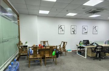 深圳福田保税区办公空间｜腾飞工业大厦156㎡精装户型