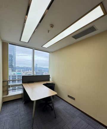 深圳福田中心区办公空间｜财富大厦191.15㎡精装户型