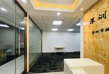 深圳福田保税区办公空间｜万利工业大厦168㎡精装户型