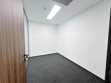 香蜜湖149㎡办公户型｜岭南大厦 · 精装