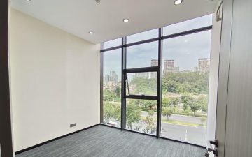 深圳坂田办公空间｜民安大厦1000㎡精装户型