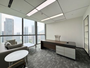 前海222㎡办公户型｜香江金融中心 · 精装