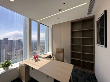 蔡屋围130㎡办公户型｜城建云启大厦 · 精装