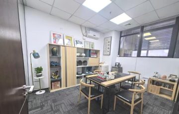 深圳车公庙办公空间｜雪松大厦385㎡精装户型