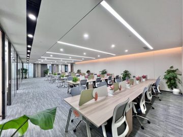 华润置地大厦645㎡在租办公室｜中层精装