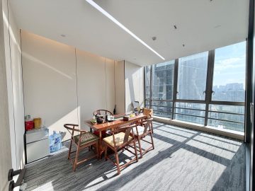 怡化金融科技大厦165㎡在租办公室｜中层精装