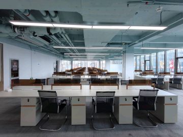 西乡1214.87㎡办公户型｜前海科兴科学园(正中华丽中心) · 精装