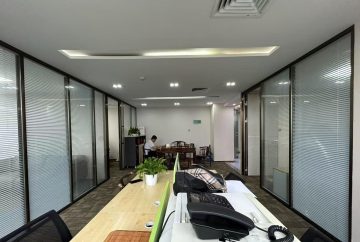 深圳车公庙办公空间｜本元大厦208㎡精装户型
