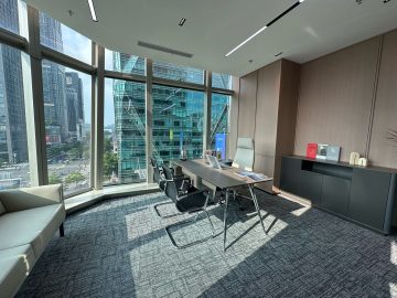 皇岗商务中心｜182㎡精装办公室出租 · 福田中心区