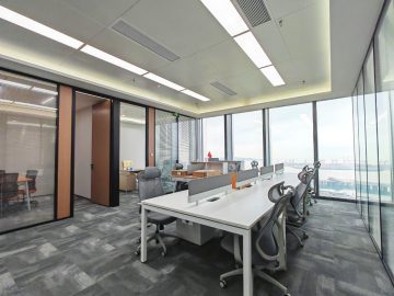 前海鸿荣源中心｜377㎡精装办公室出租 · 前海