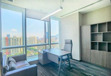 中洲控股中心722㎡在租办公室｜高层豪装
