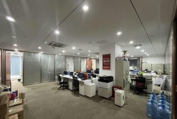 深圳车公庙办公空间｜云松大厦428㎡精装户型
