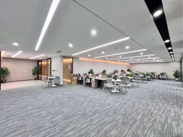 华润置地大厦645㎡在租办公室｜中层精装