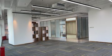 深圳科技园南区办公空间｜百度国际大厦772.46㎡精装户型