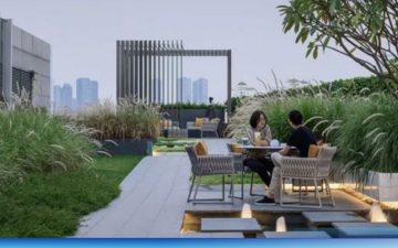 龙华云中心实景图