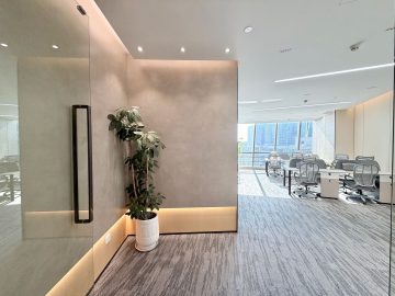 怡化金融科技大厦165㎡在租办公室｜中层精装