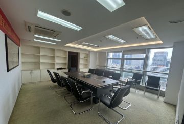 深圳车公庙办公空间｜创建大厦450㎡精装户型