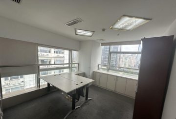 深圳车公庙办公空间｜创建大厦450㎡精装户型