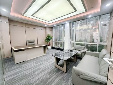 中心商务大厦216㎡在租办公室｜高层精装