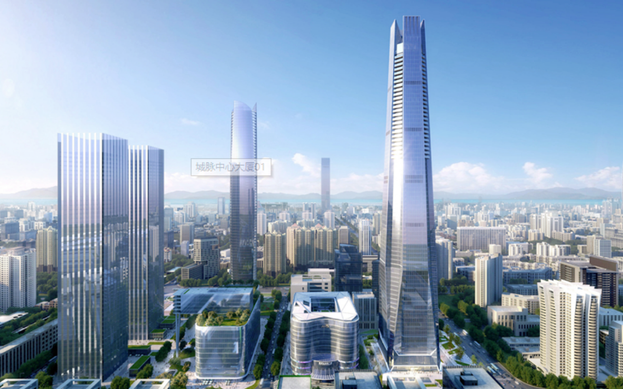 城脉中心实景