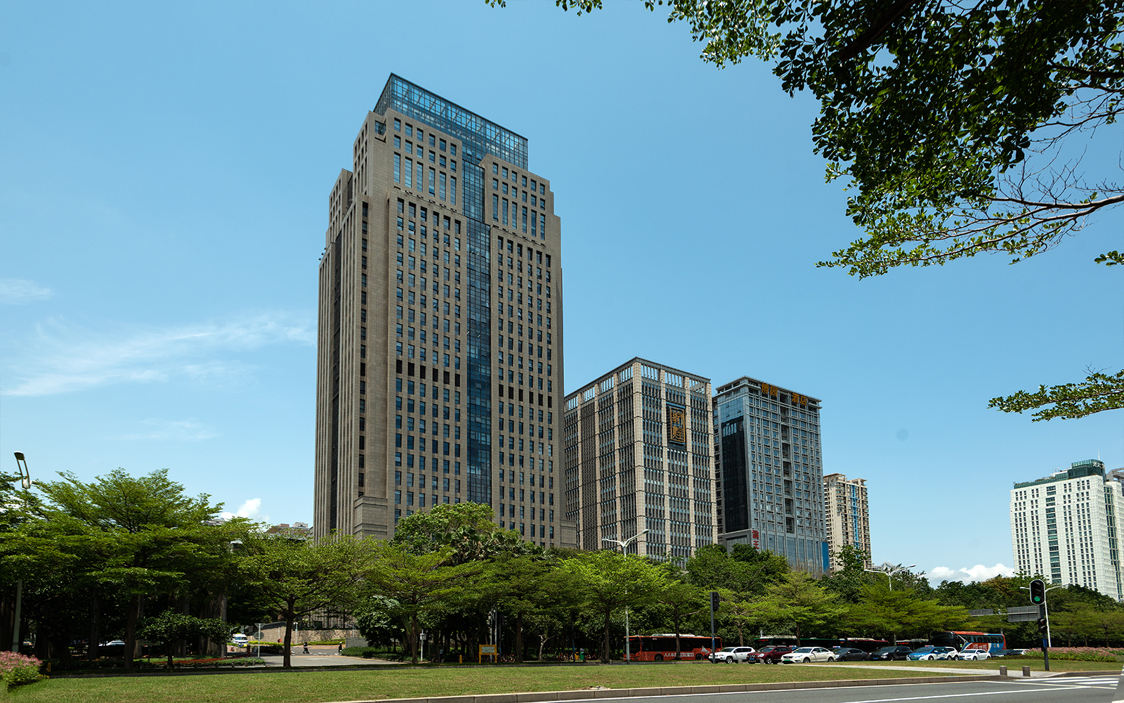 建安山海中心(建安大厦)实景
