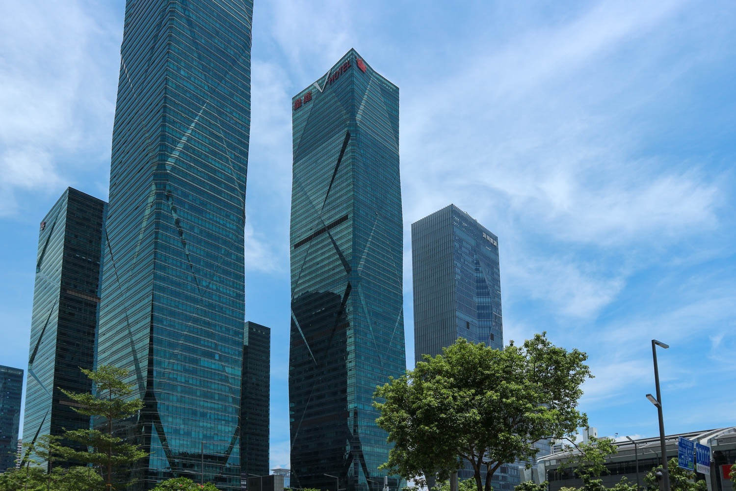 皇岗商务中心实景
