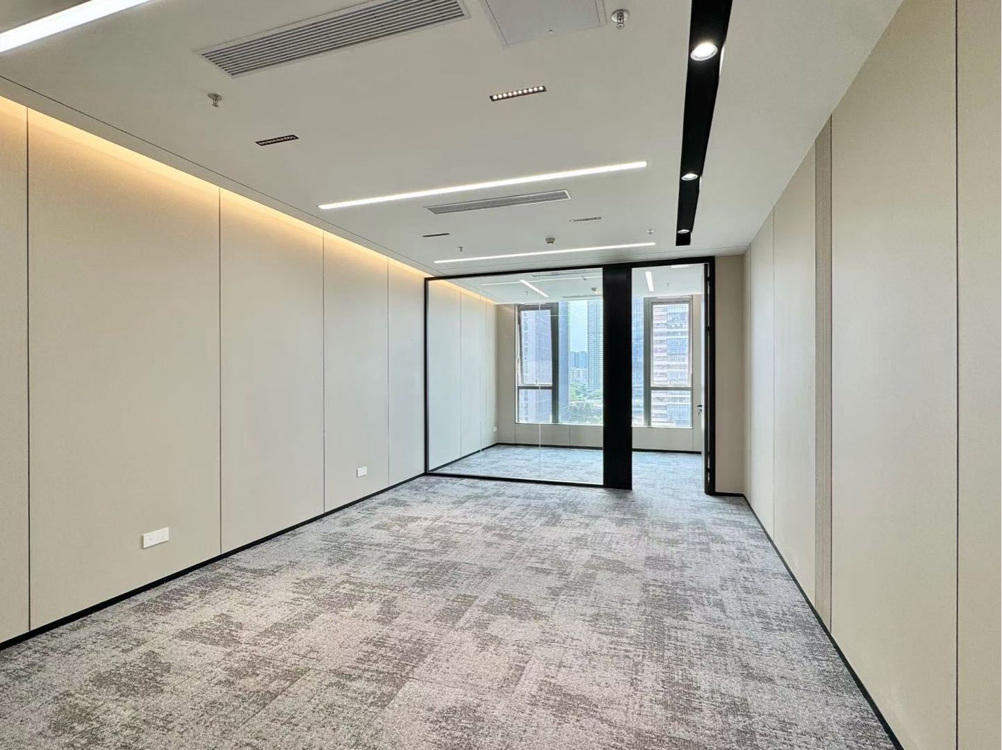 远望谷大厦 · 155㎡精装办公室实景