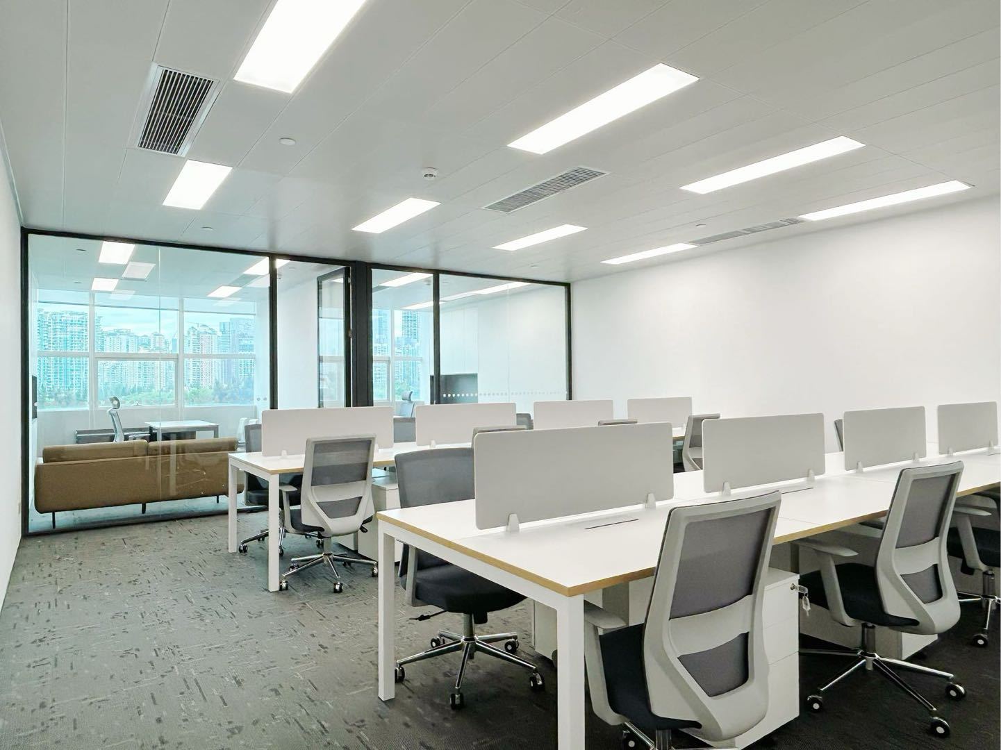 曙光大厦(朗诗大厦） · 147㎡精装办公室实景