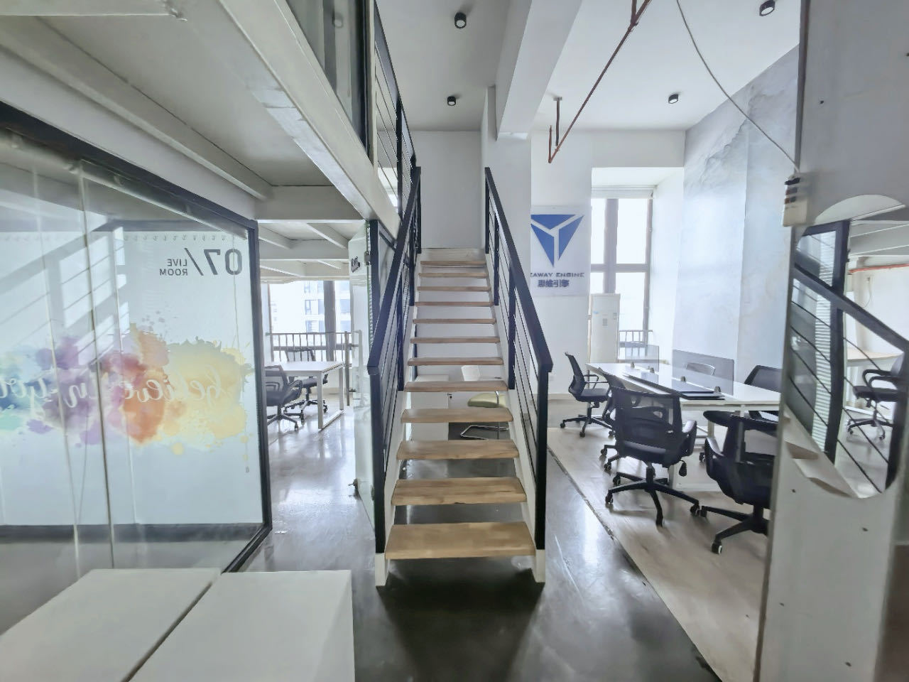 花半里·欣悦广场 · 155㎡精装办公室实景