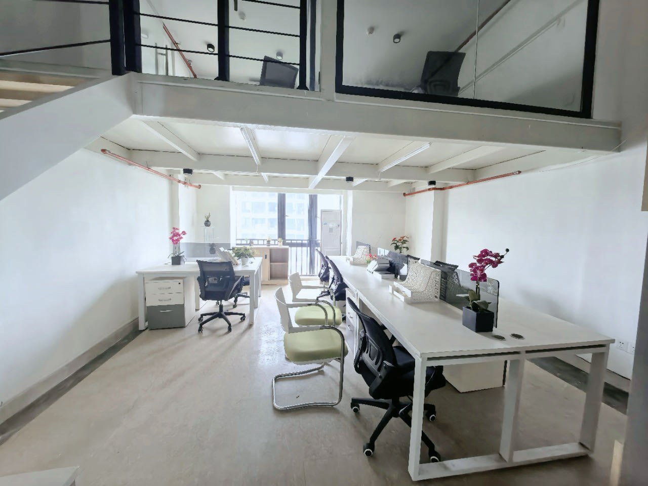 花半里·欣悦广场 · 118㎡精装办公室实景
