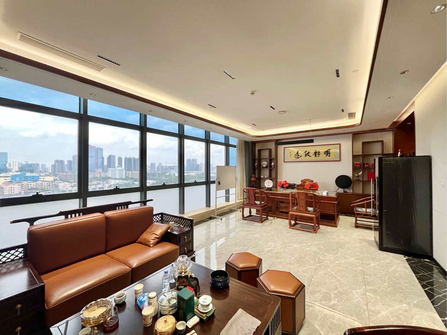 赛百诺大厦 · 419㎡豪装办公室实景