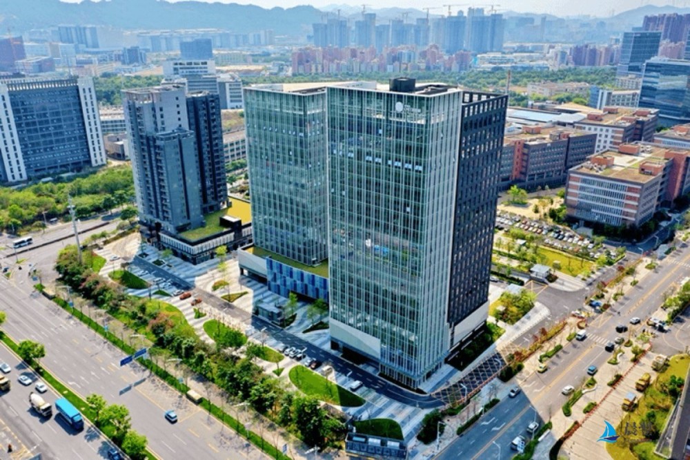 招商局智慧城建筑外观图