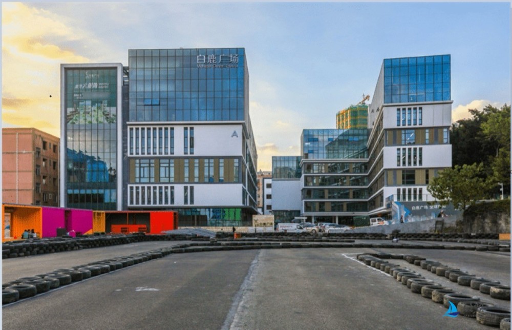 高福中心（白鹿广场）建筑外观图