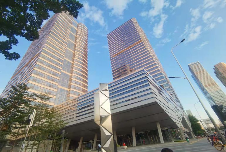 中电长城大厦外立面展示
