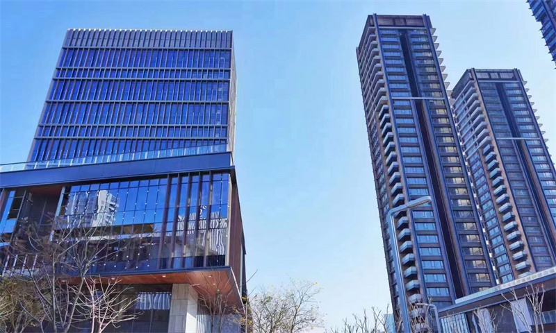深圳市南山区前海颐都大厦是一个现代化