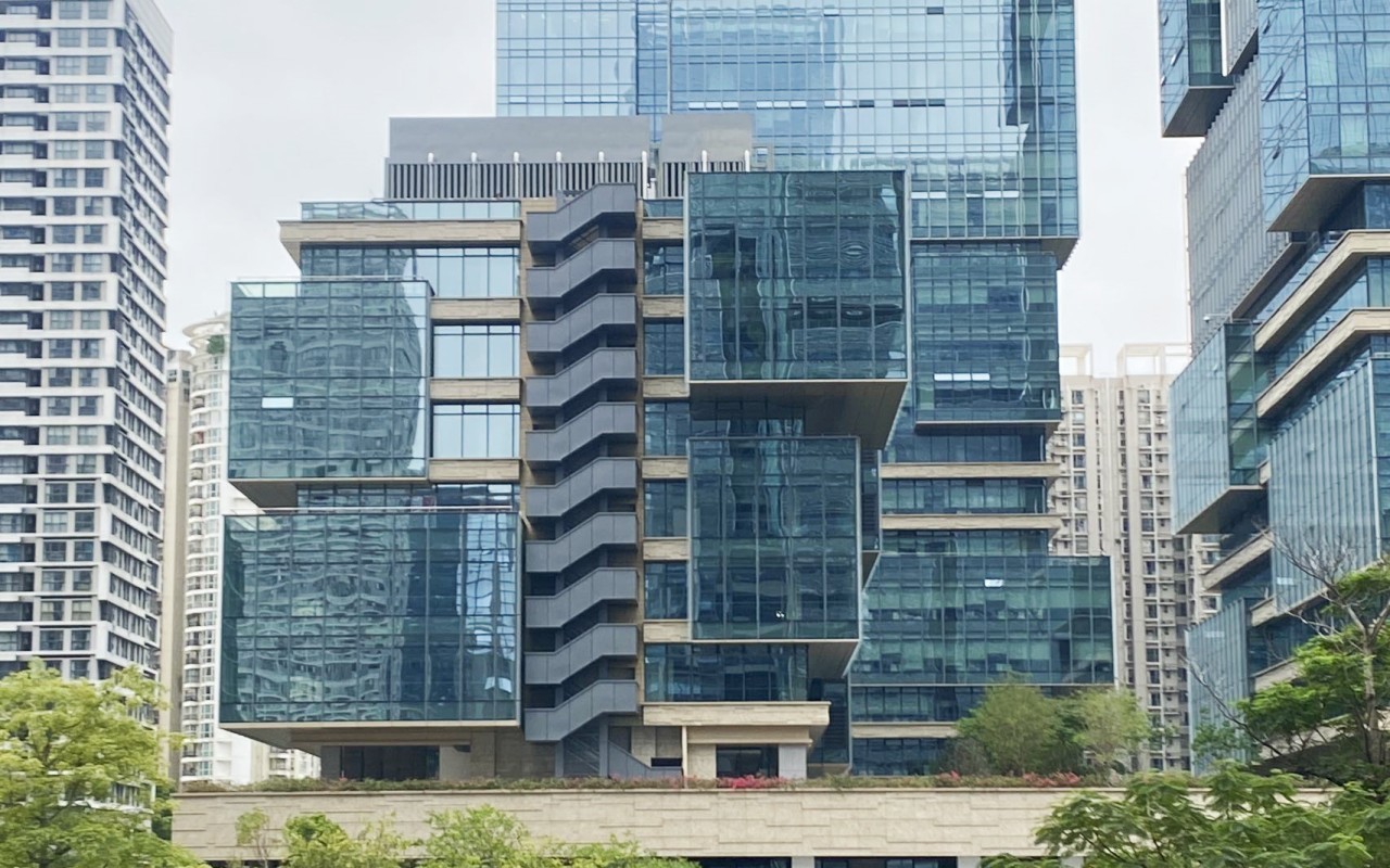 金地威新中心实景图