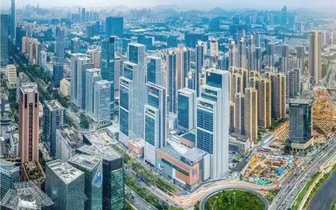 南山金融大厦实景图