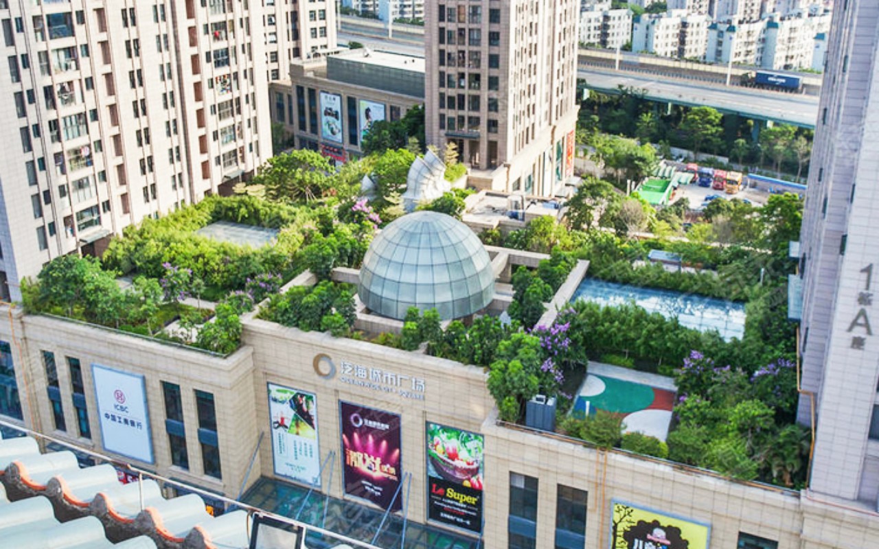 泛海城市广场实景图