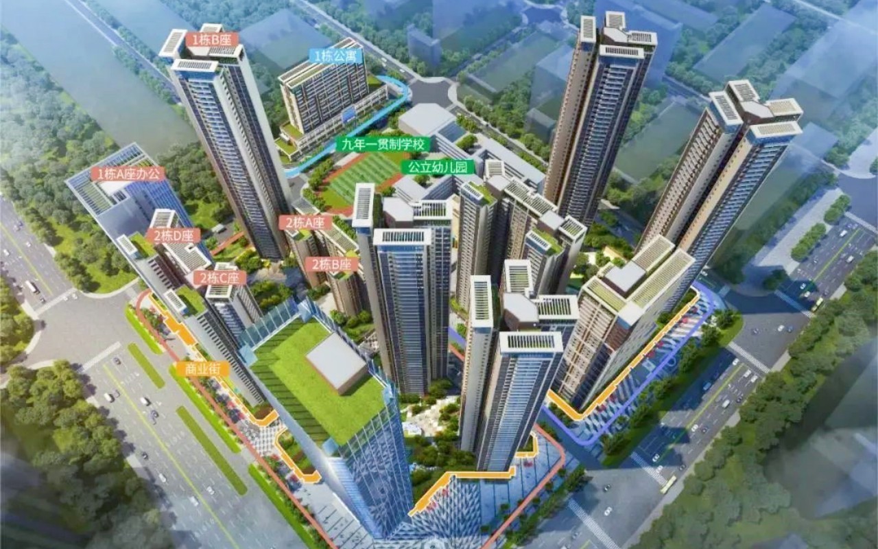 中熙珑湾大厦实景图