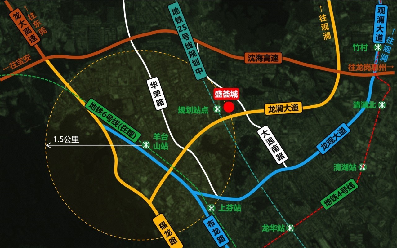 盛荟城·朗悦坊实景图