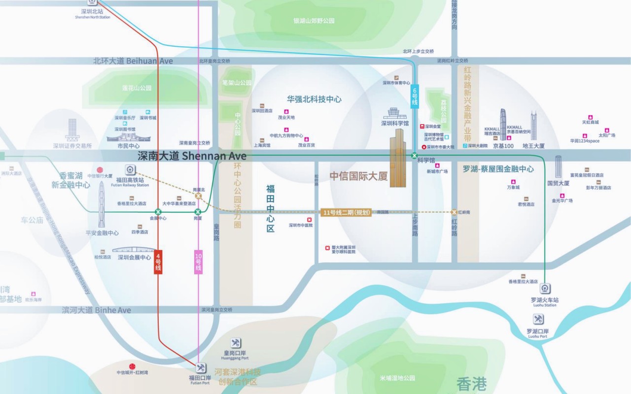 中信国际大厦实景图