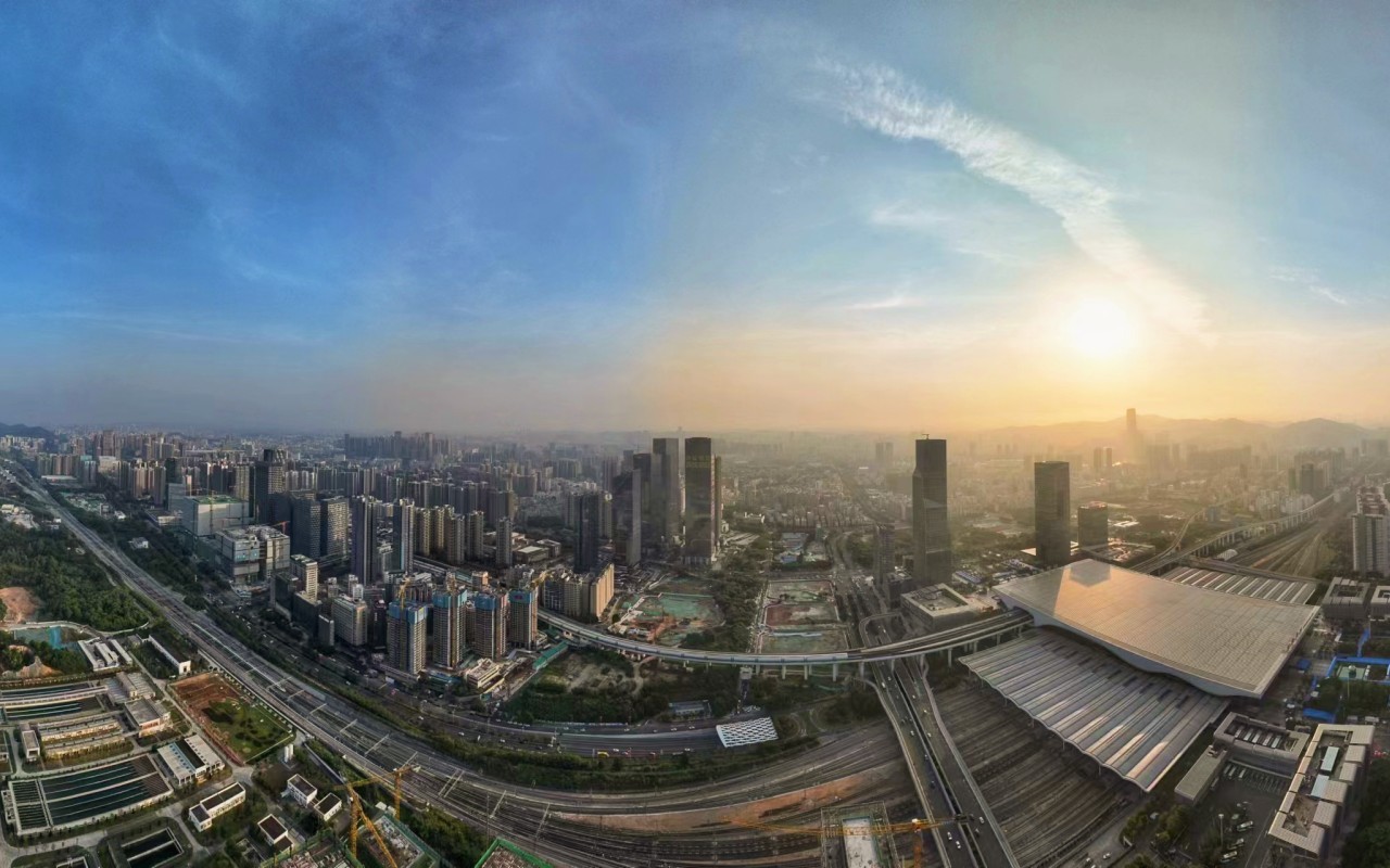 鸿荣源·北站中心实景图