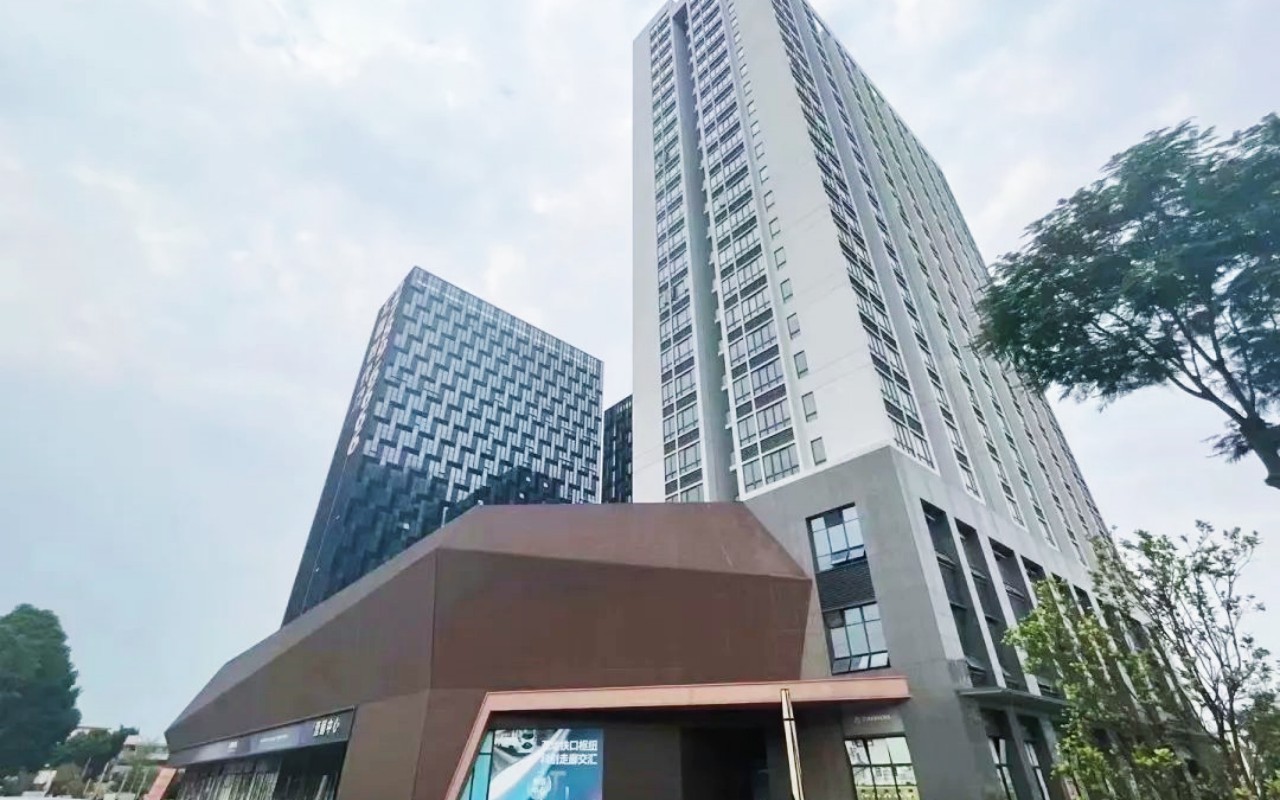 汇智时代广场实景图