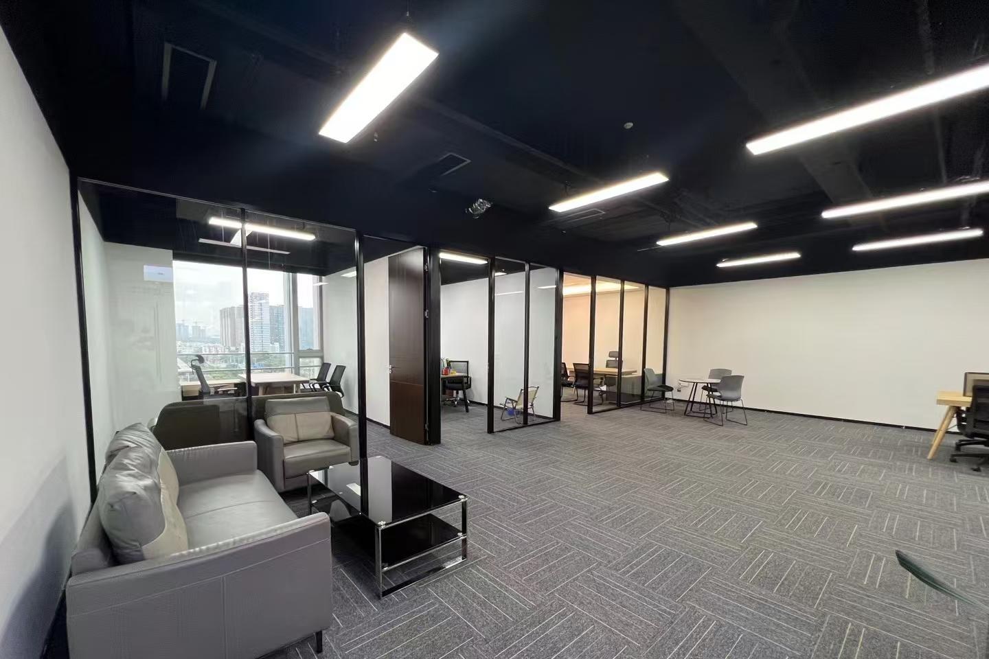 深圳平湖办公空间｜海源城310㎡精装户型实景图