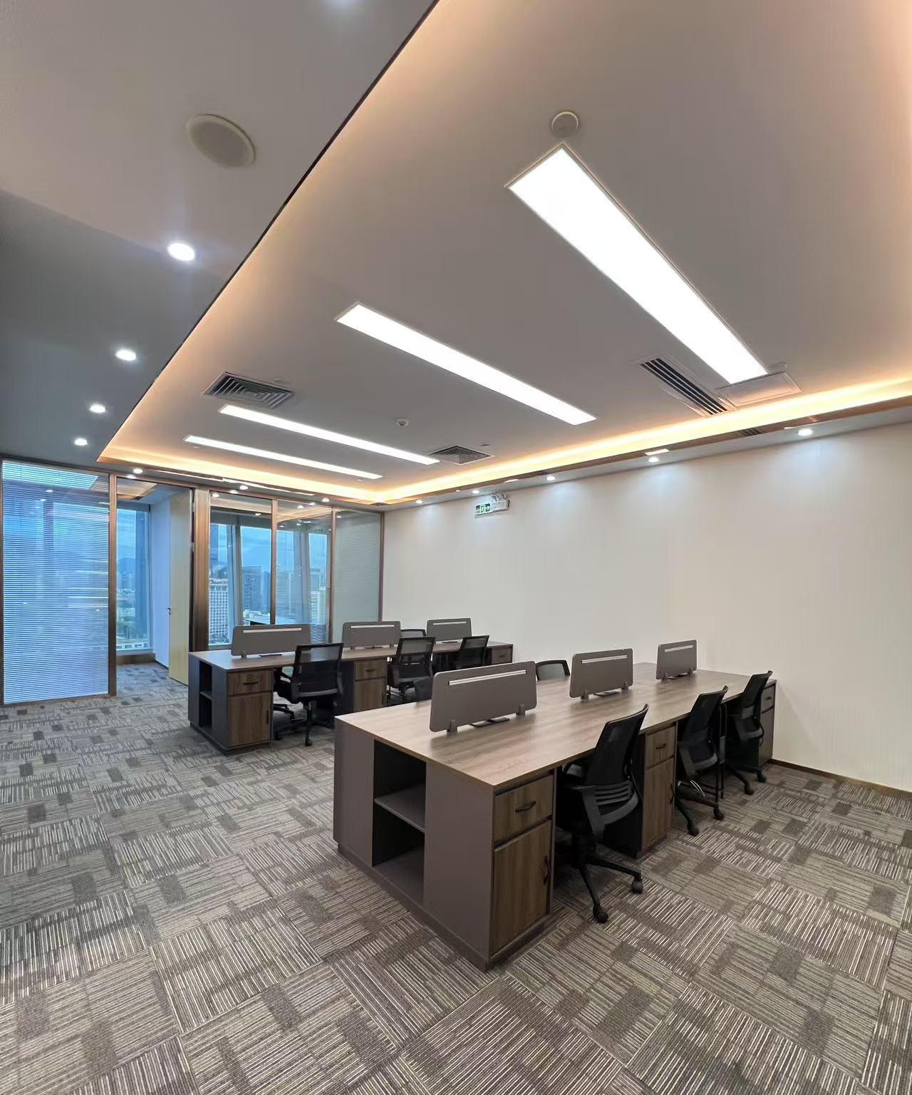 深圳上下沙办公空间｜京基滨河时代大厦A座228㎡精装户型实景图